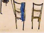 creative writing II: painting of 2 chairs